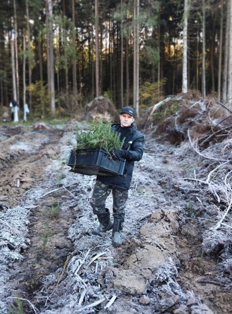 НОКА ТЕХ на акции «Дай лесу новае жыццё!»