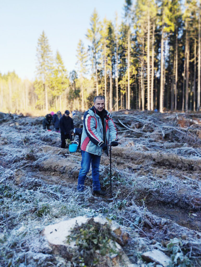 НОКА ТЕХ на акции «Дай лесу новае жыццё!»