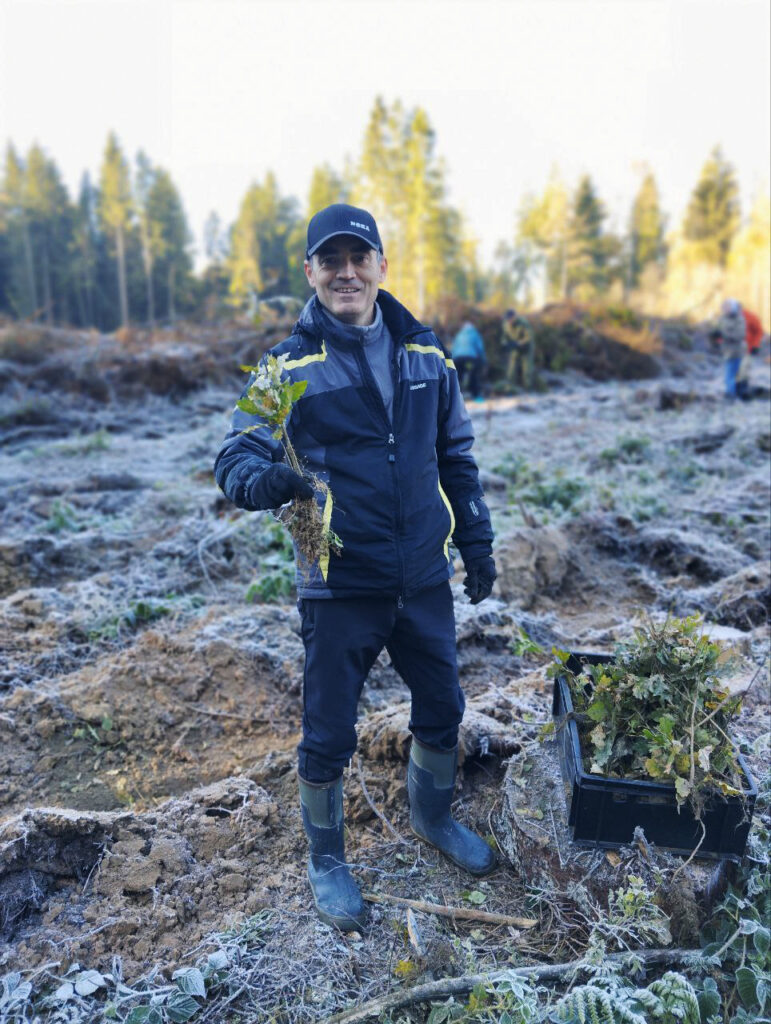 НОКА ТЕХ на акции «Дай лесу новае жыццё!»