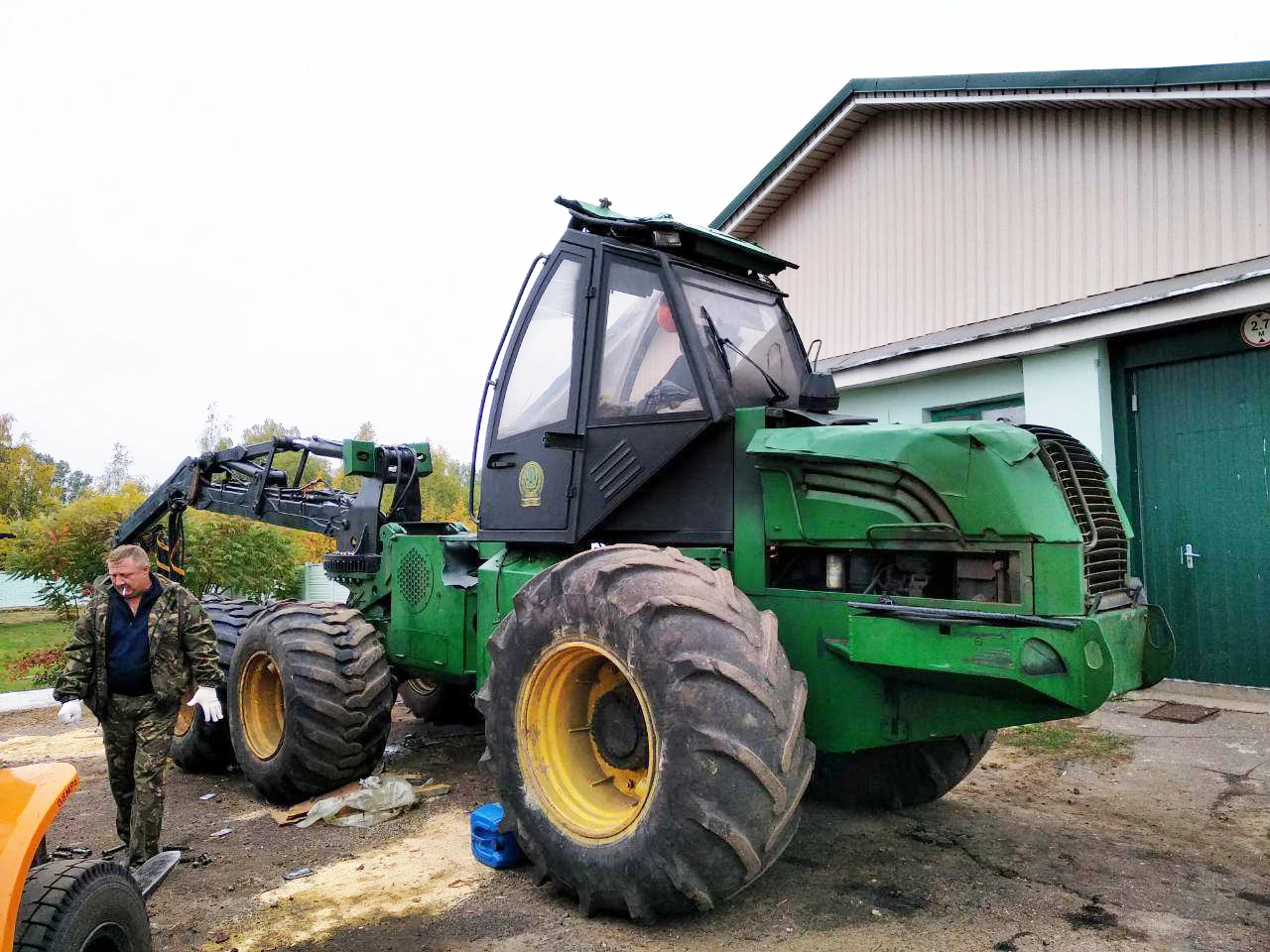 Ремонт тормозной системы харвестера Амкодор 2551