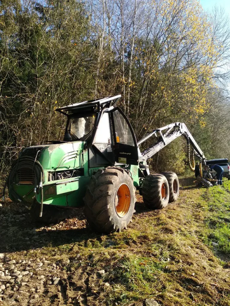 Выездной ремонт харвестерной головы Kesla 25 RH II