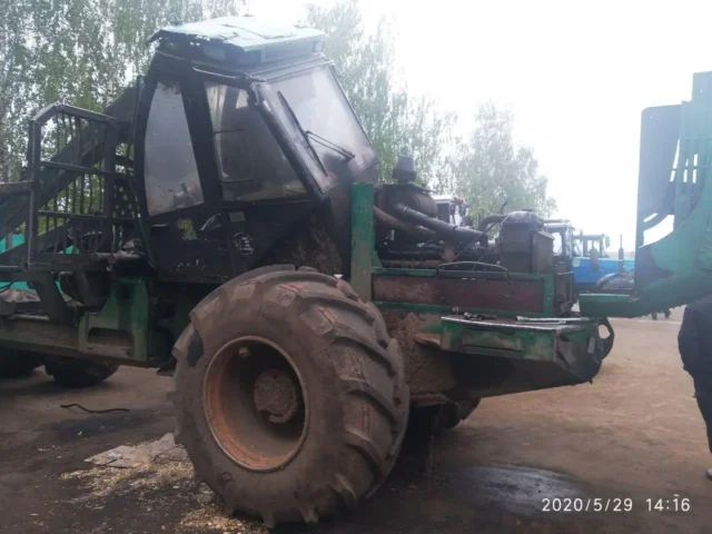 Диагностика привода форвардера Амкодор