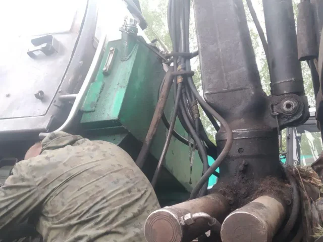 Диагностика привода форвардера Амкодор