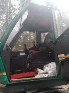 Диагностика привода рабочего оборудования харвестера Logman