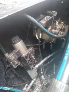 Диагностика привода рабочего оборудования харвестера Logman