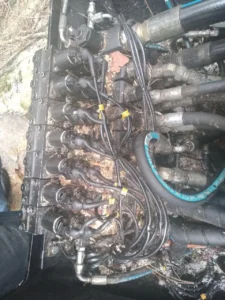 Диагностика привода рабочего оборудования харвестера Logman