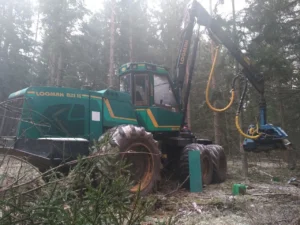 Диагностика привода рабочего оборудования харвестера Logman