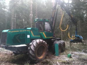 Диагностика привода рабочего оборудования харвестера Logman