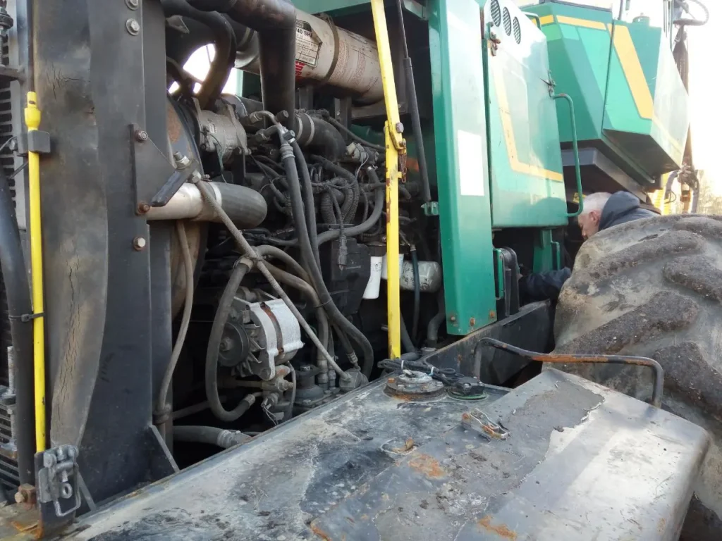 Диагностика и ремонт гидросистемы харвестера LOGMAN 821H