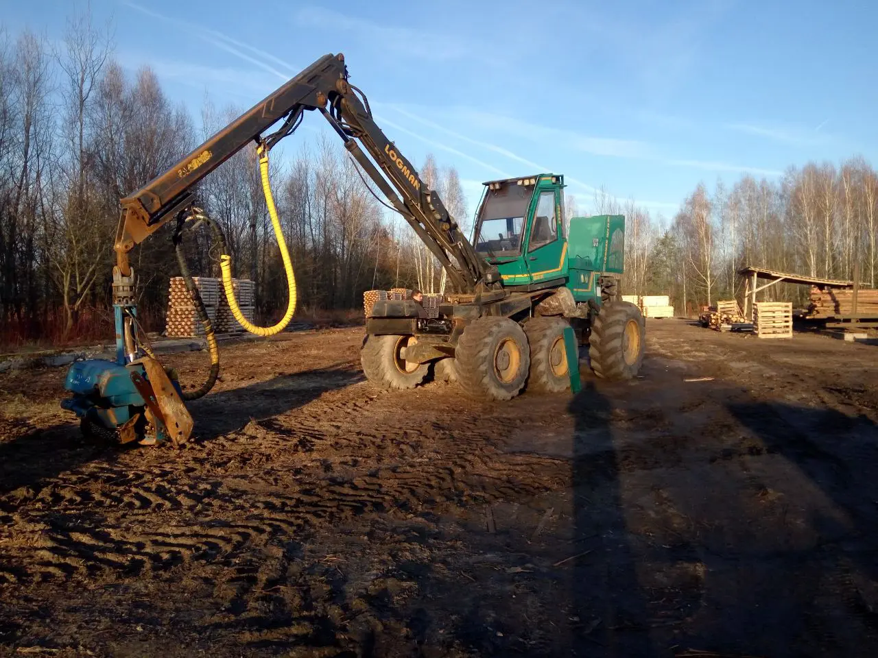 Диагностика и ремонт гидросистемы харвестера LOGMAN 821H