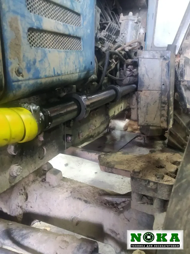 Подключение гидросистемы мульчера в г. Узда