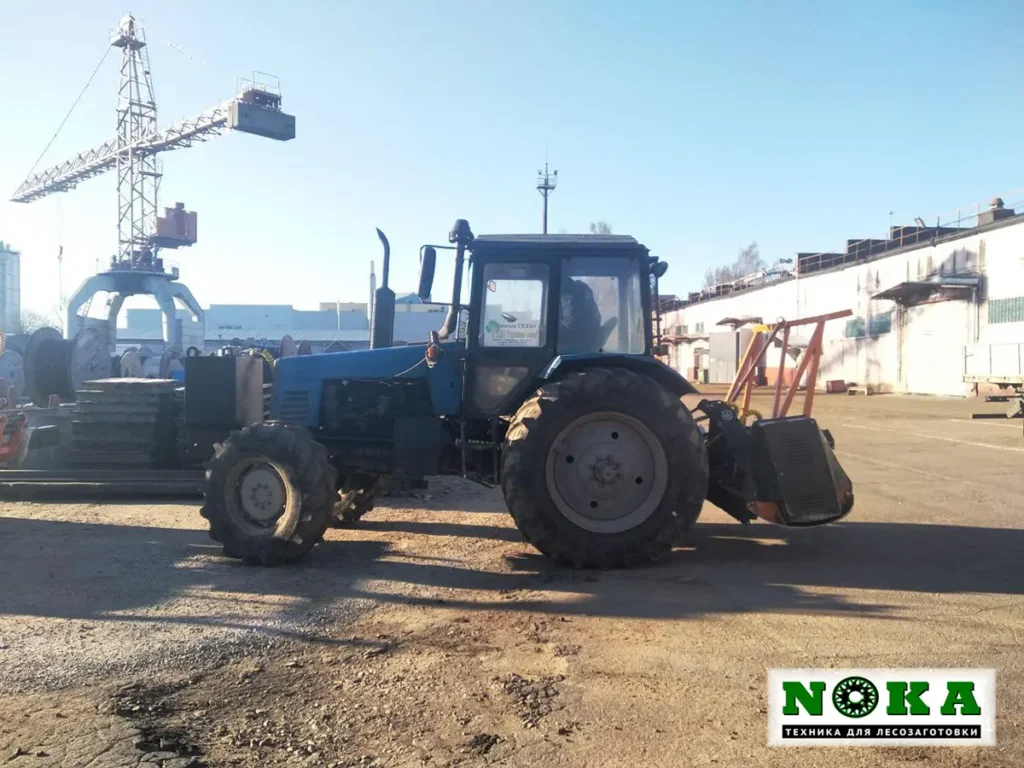 Подключение гидросистемы мульчера в г. Узда