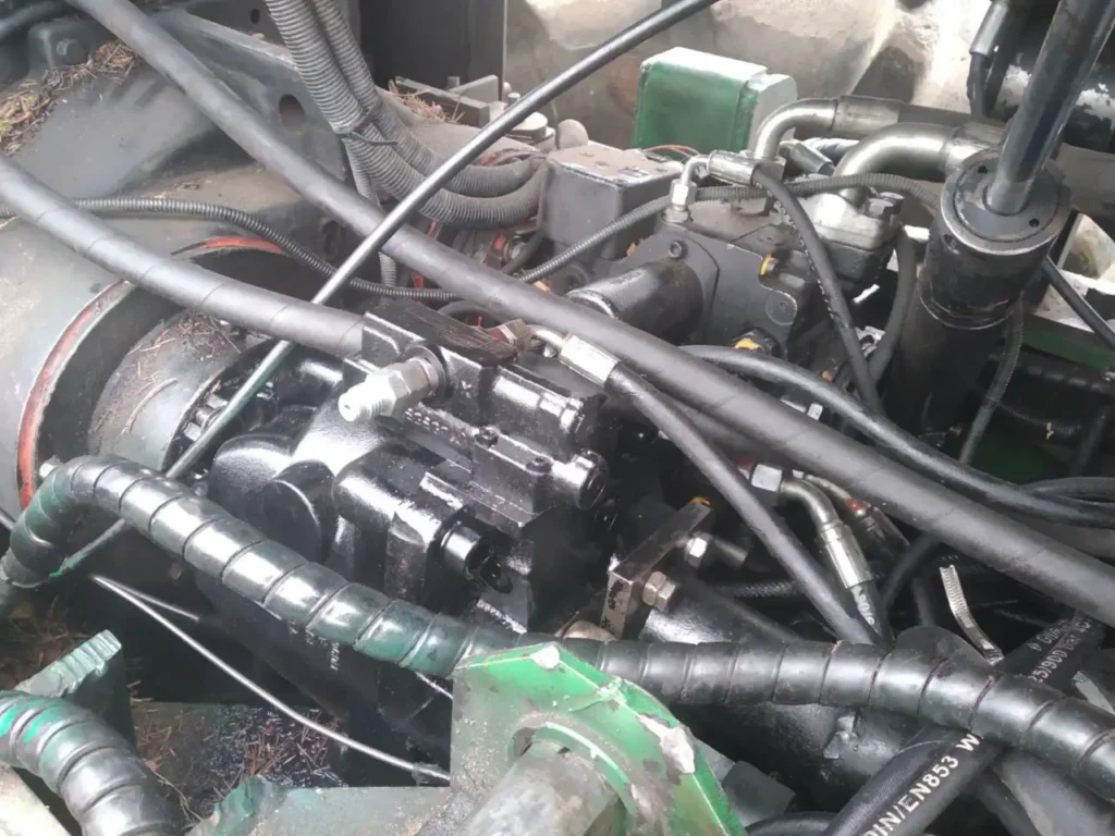 Диагностика и ремонт гидросистемы харвестера АМКОДОР 2551