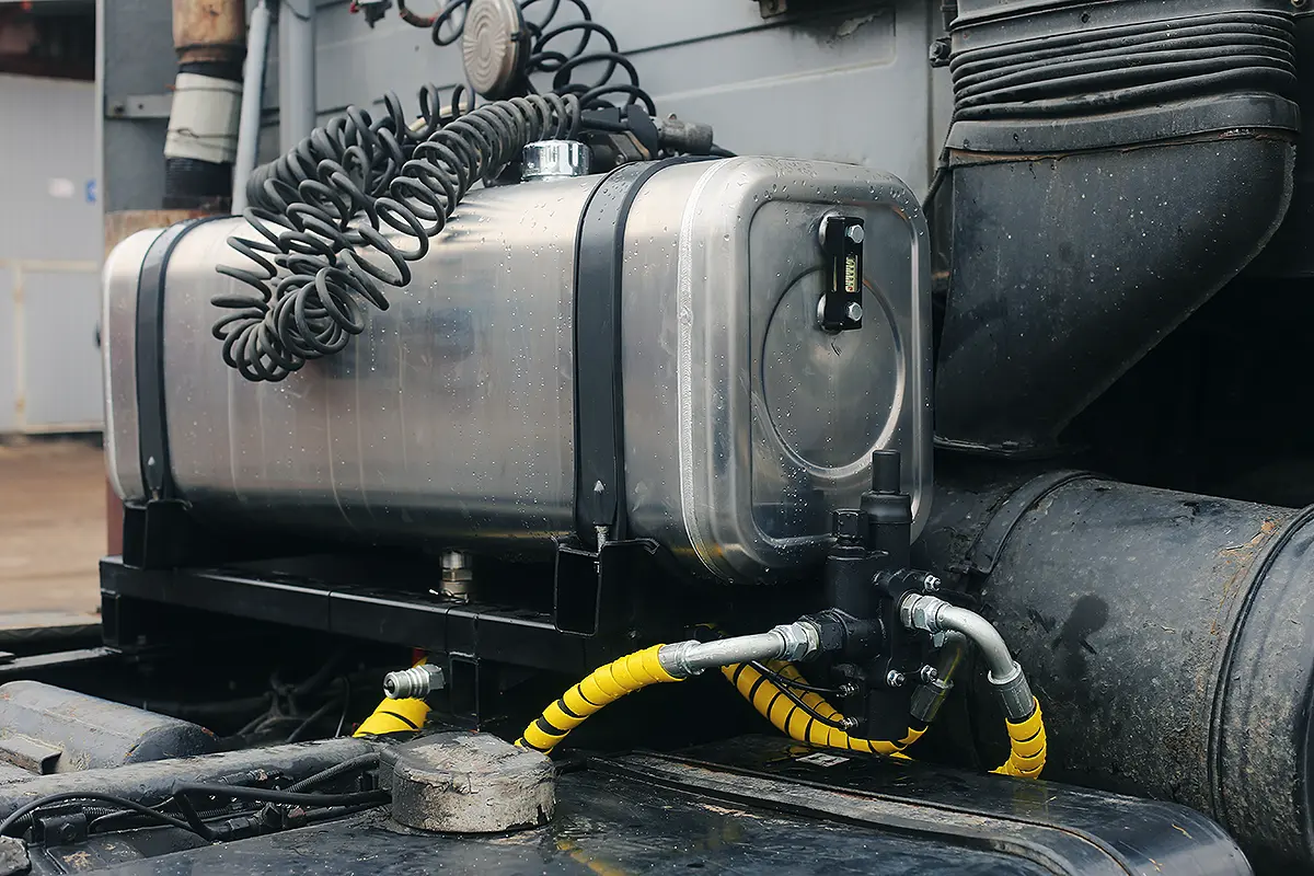 Гидрофикация тягача МАЗ 6340 под самосвальный полуприцеп