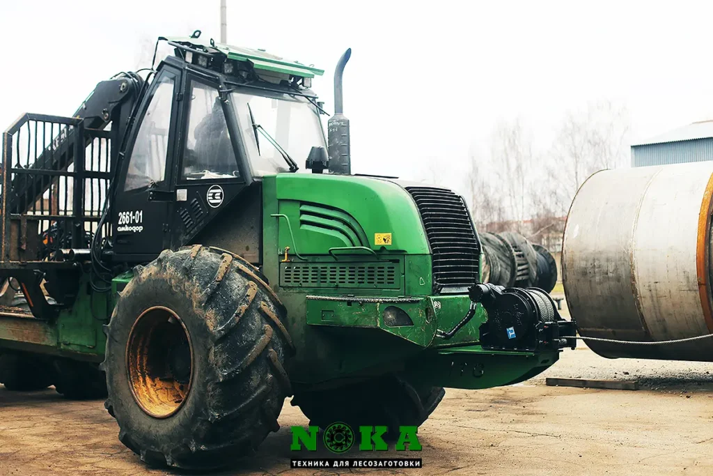 Монтаж барабанной лебедки Sepson Sepdurance H100F