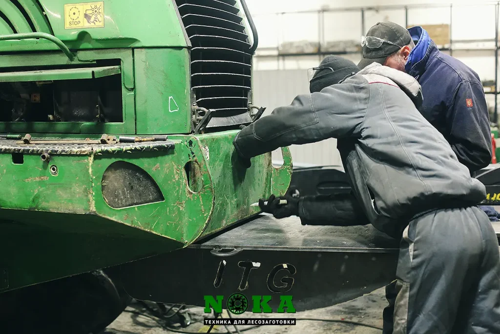 Монтаж барабанной лебедки Sepson Sepdurance H100F