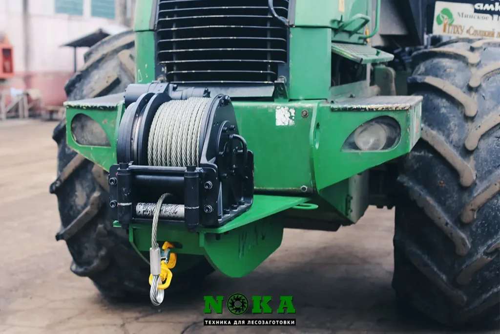 Монтаж барабанной лебедки Sepson Sepdurance H100F