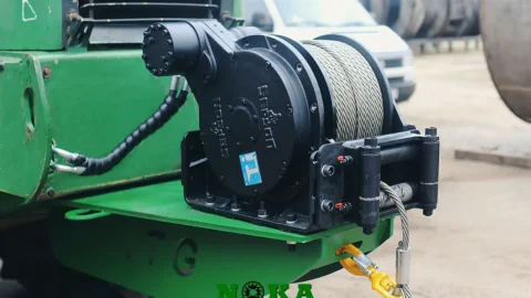 Монтаж барабанной лебедки Sepson Sepdurance H100F